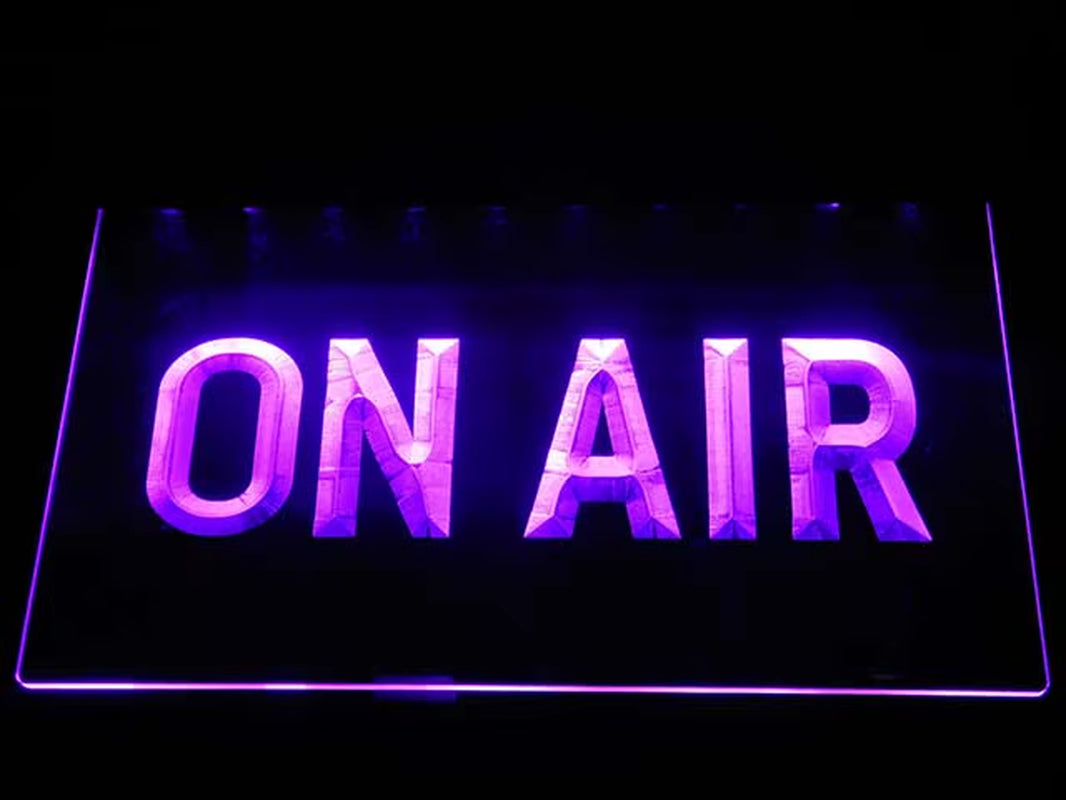 I1065 on Air LED Neon Light Light Signs On/Off Switch 20+ Colors 5 Sizes