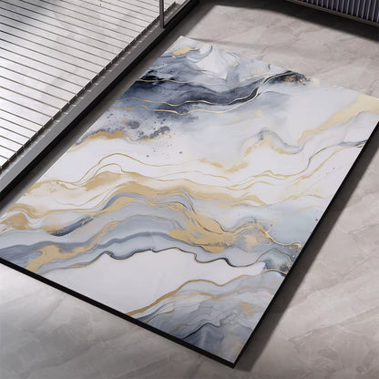 Diatomite Bathroom Carpet Foot Mat Quick Dry Bath Mats Non-Slip Shower Rug Toilet Pad Doormat Washable