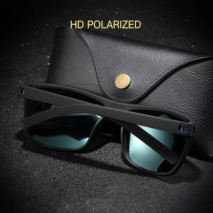 Fashion Polarized Sunglasses Square Anti-Glare Sun Glasses UV Protection High Qualiy Large Frame Sunglasses for Women Men