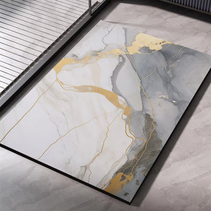 Diatomite Bathroom Carpet Foot Mat Quick Dry Bath Mats Non-Slip Shower Rug Toilet Pad Doormat Washable