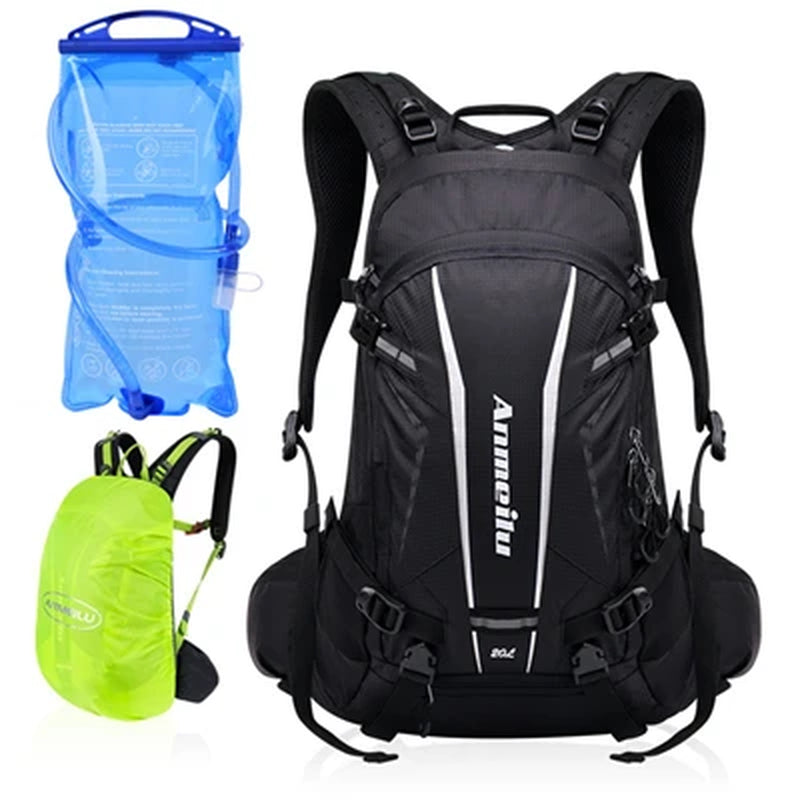20L Waterproof Cycling Bicycle Bag Rain Cover Breathable Lightweight Rucksack Hike Camping MTB Mountain Bike Hydration Backpack