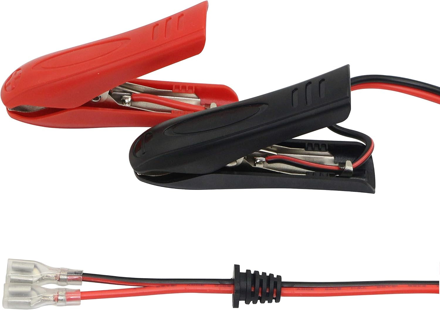 CERRXIAN 1,8 M 18 AWG 12 V 24 V Abrazadera De Batería Clip Con Empalme Rápido Bloqueo Terminal Cable De Extensión,Utensilios Para El Hogar