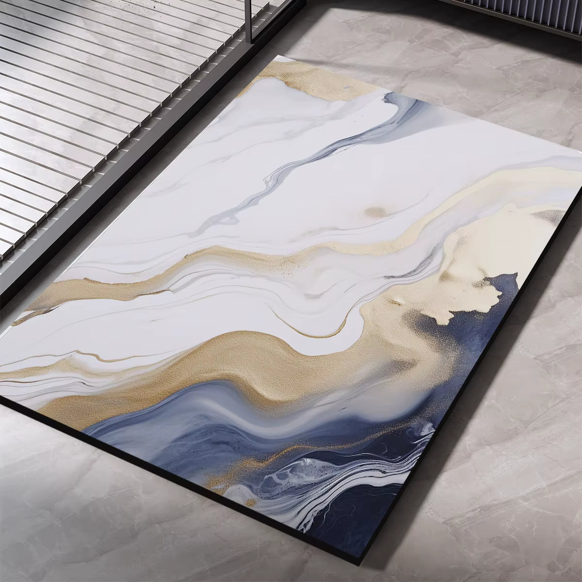 Diatomite Bathroom Carpet Foot Mat Quick Dry Bath Mats Non-Slip Shower Rug Toilet Pad Doormat Washable