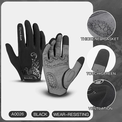 Cycling Gloves Men Sports Bicycle Gloves Touchscreen Shockproof Cycling Gloves anti Slip Bike Gloves