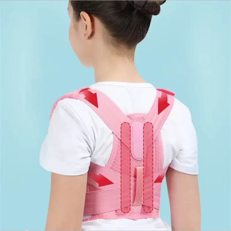 Adjustable Children Posture Corrector Back Support Belt Kids Orthopedic Corset for Kids Spine Back Lumbar Shoulder Braces Health