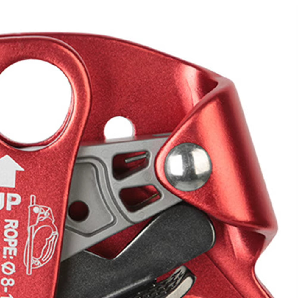 Outdoor Mountaineering Rock Climbing Rope Clamp Hand Ascender Rappelling Gear Equipment Rope Clamp for Mountaineering Caving