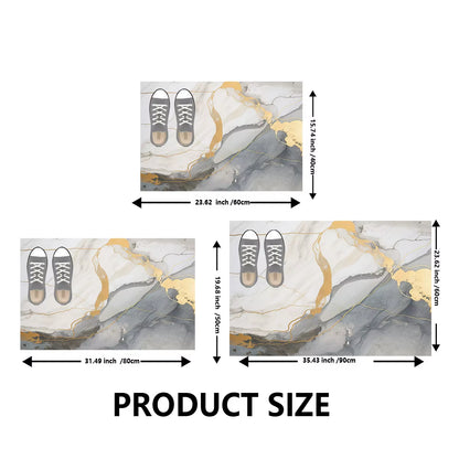 Diatomite Bathroom Carpet Foot Mat Quick Dry Bath Mats Non-Slip Shower Rug Toilet Pad Doormat Washable